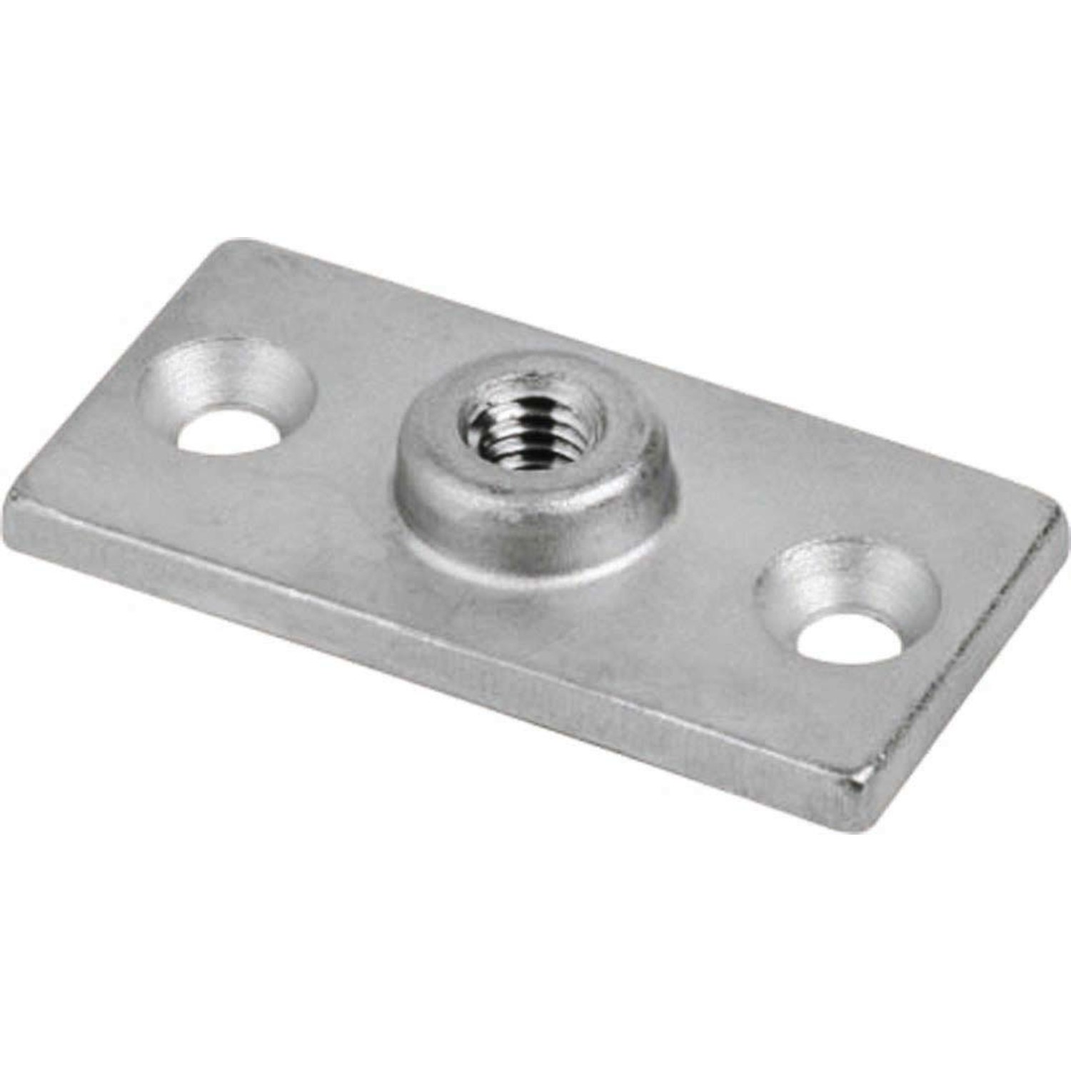 Stainless Steel 316 Split Ring Mounting Plate 3/8